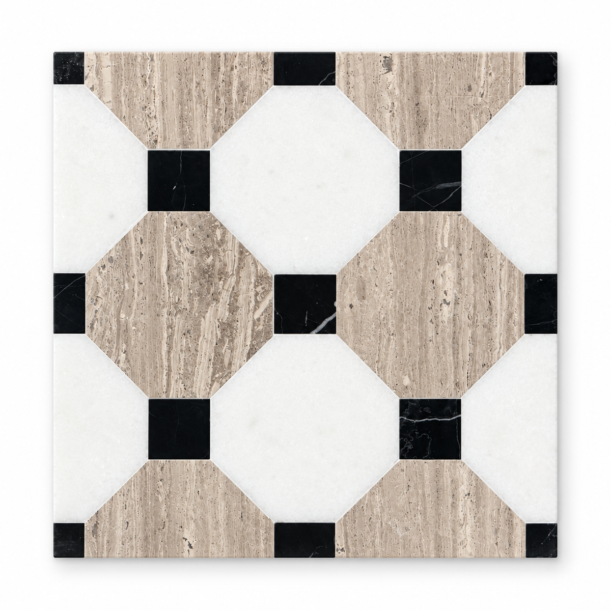 Ziggy, Travertine en Carrara