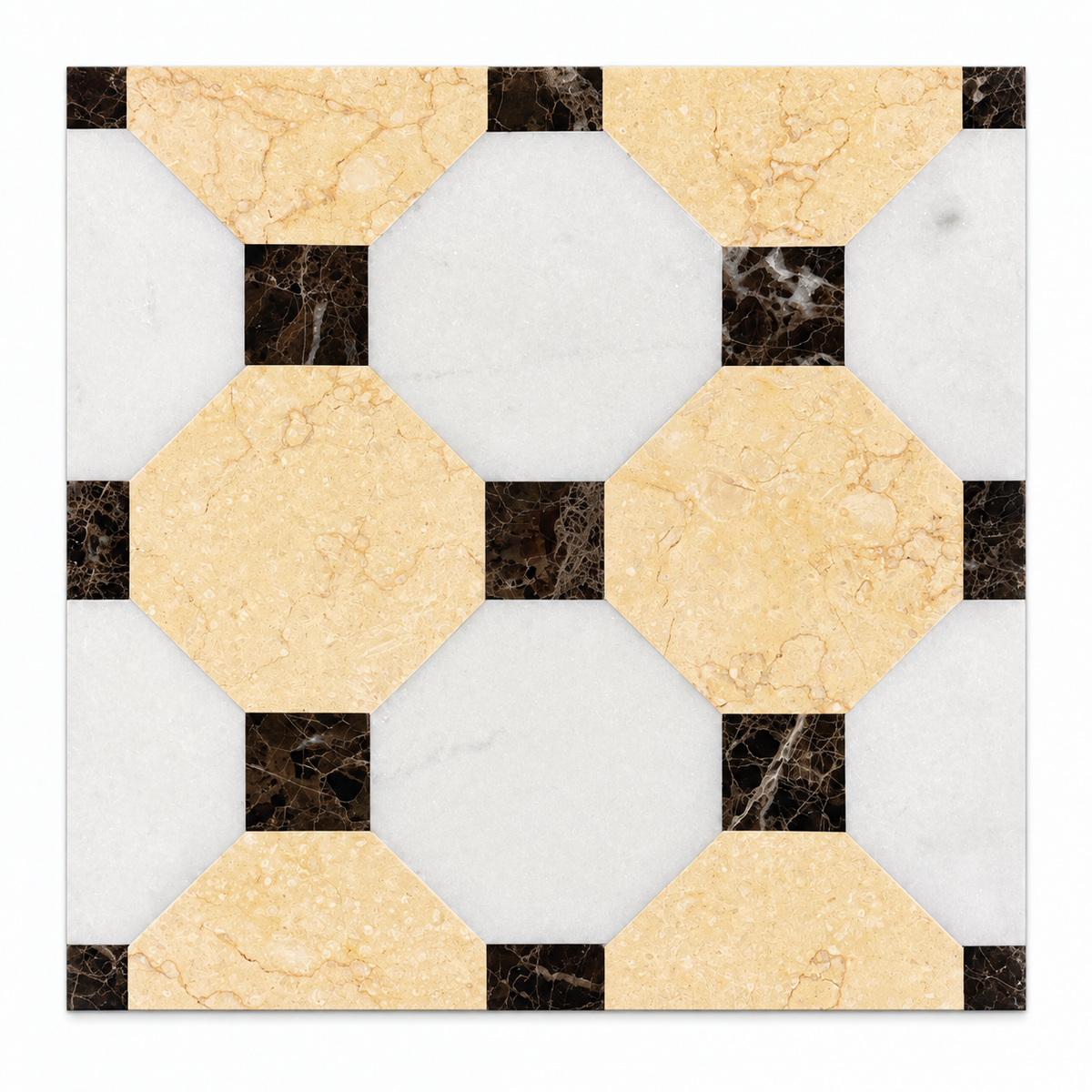Ziggy, Beige en Emprador Marmer