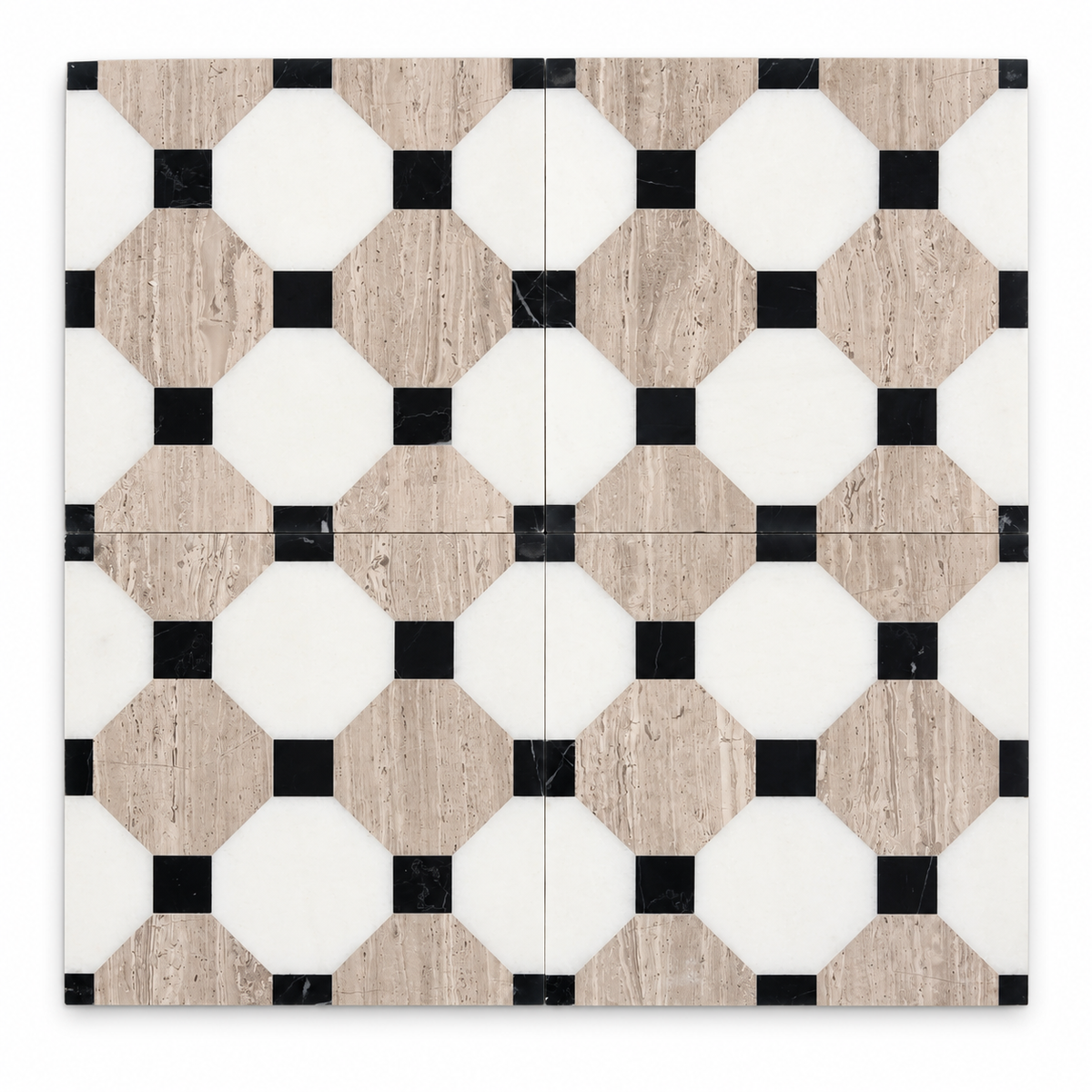 Ziggy, Travertine en Carrara