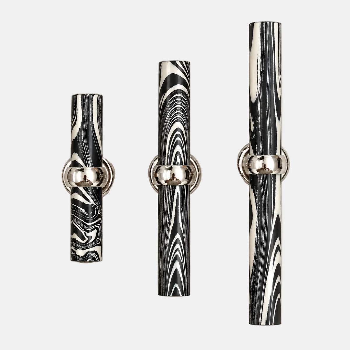 Zebra Handle Chroom