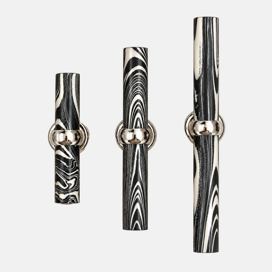 Zebra Handle Chroom