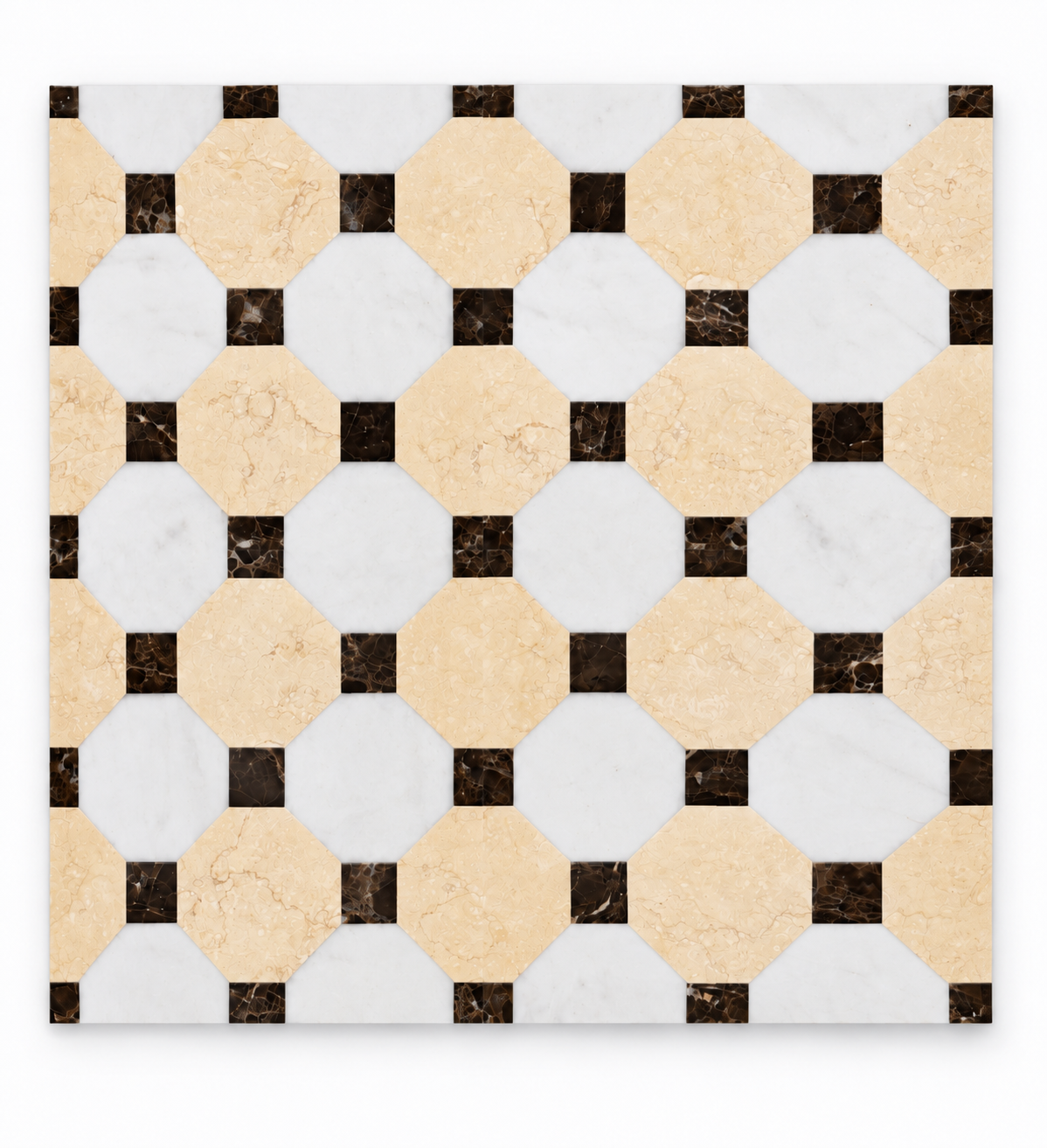 Ziggy, Beige en Emprador Marmer